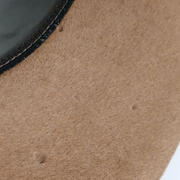 STETSON Vintage Canadian Velour THE PLAYBOY Hat Genuine Leather - Picture 12 of 12